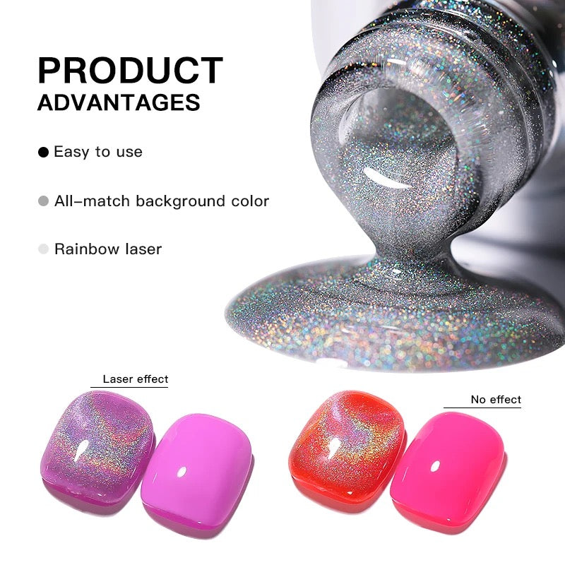 RAINBOW Cateye UV Gel Polish - 15ml