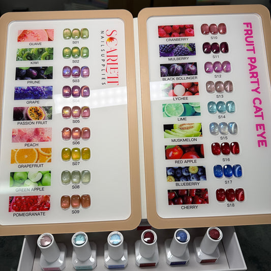 Fruit Party 18 Colors Sheer Moonlight Cat Eye Collection