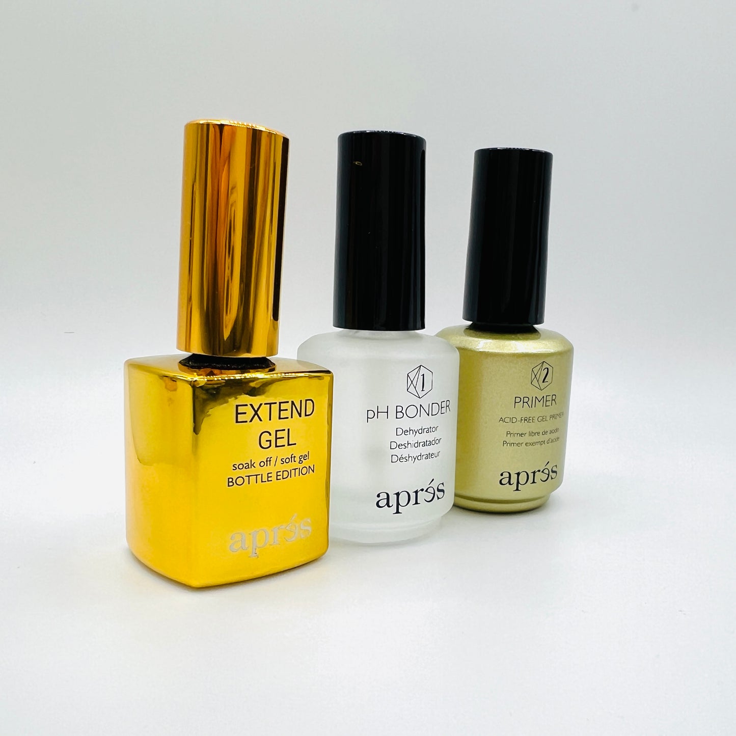 Apres Combo 3 Steps PH Bonder - Primer - Extend Gel for Gel X