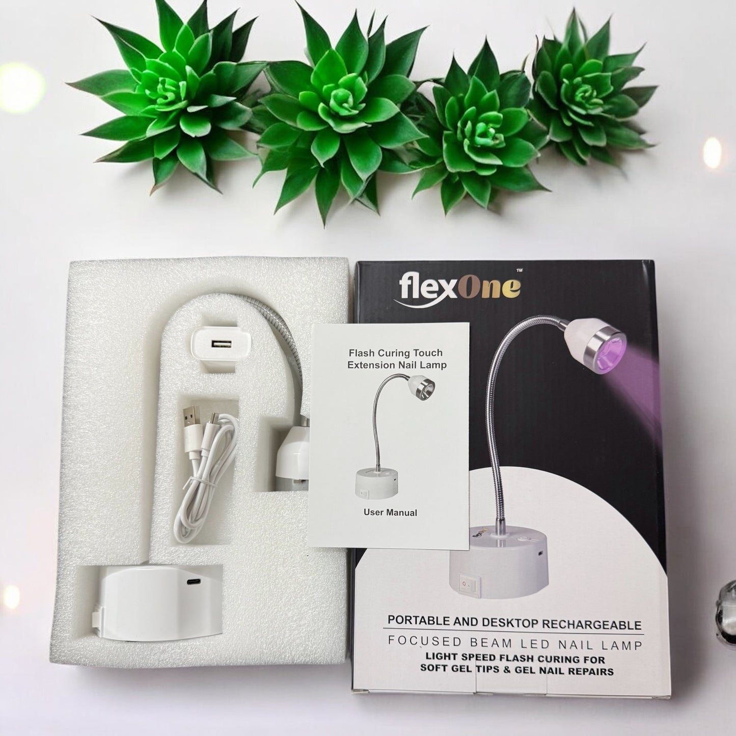 NEW COMBO Gel X Flex Beginer Kit - Press On Nails Kit