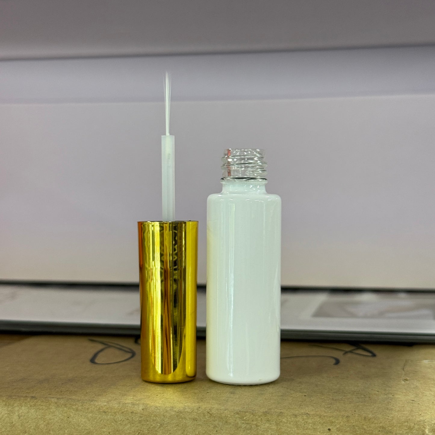 Liner Brush in empty bottle