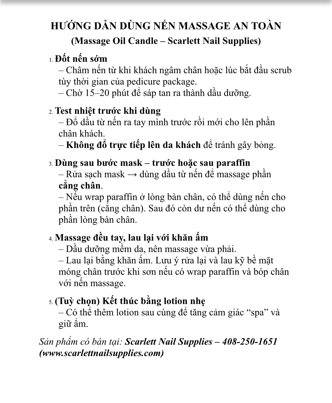 Heart Massage Oil Candle 0.5oz 100 pcs + FREE Candle Holder + Dried Orange