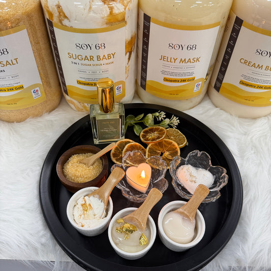 Cleopatra 24K Gold Pedicure - Golden Pedicure set