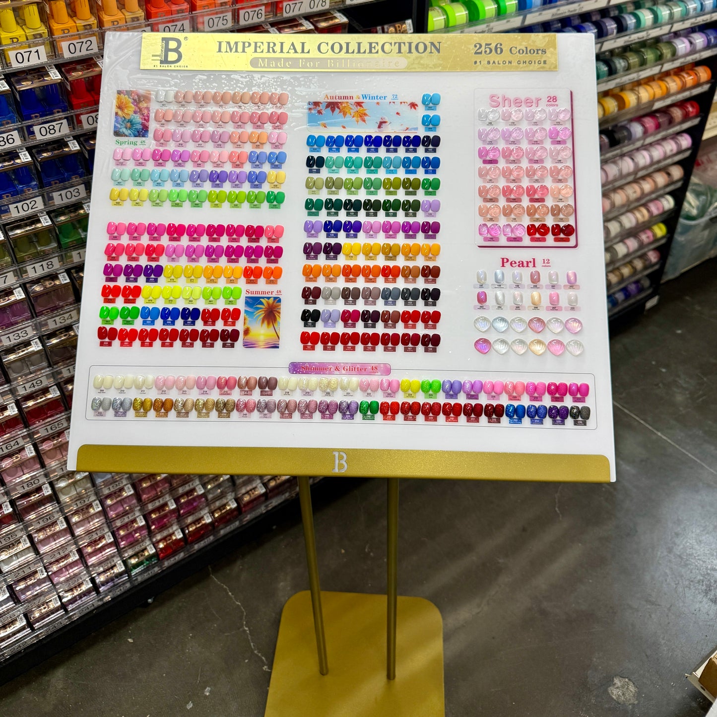 Billionaire Stand Display Imperial 256 Colors