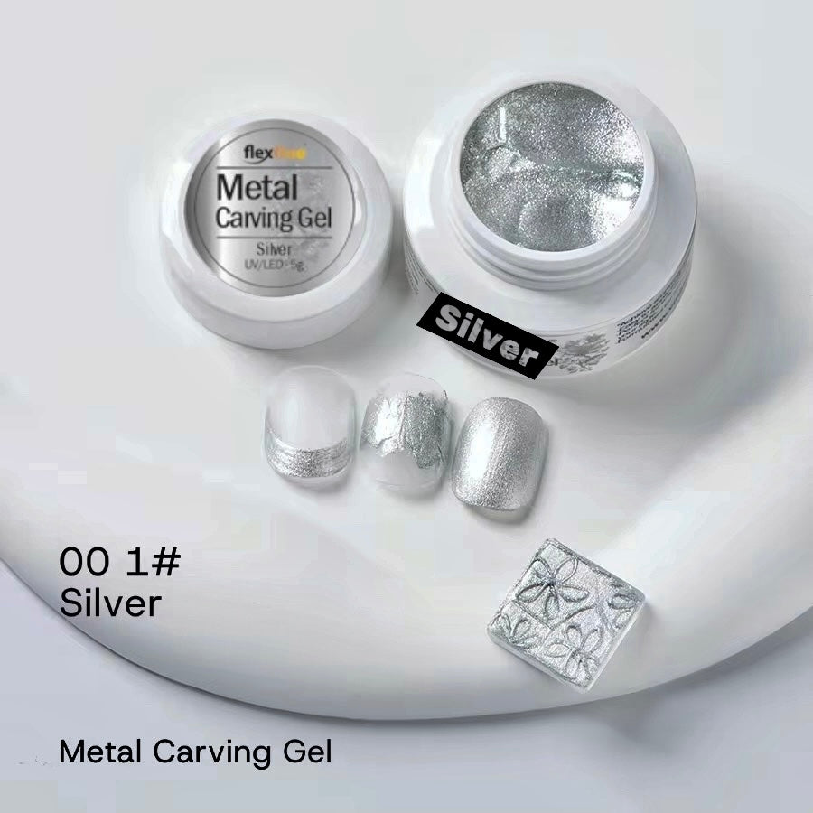 Super Thick Metal Gold / Blush Gold Painting / Silver/ Pearl Painting Gel