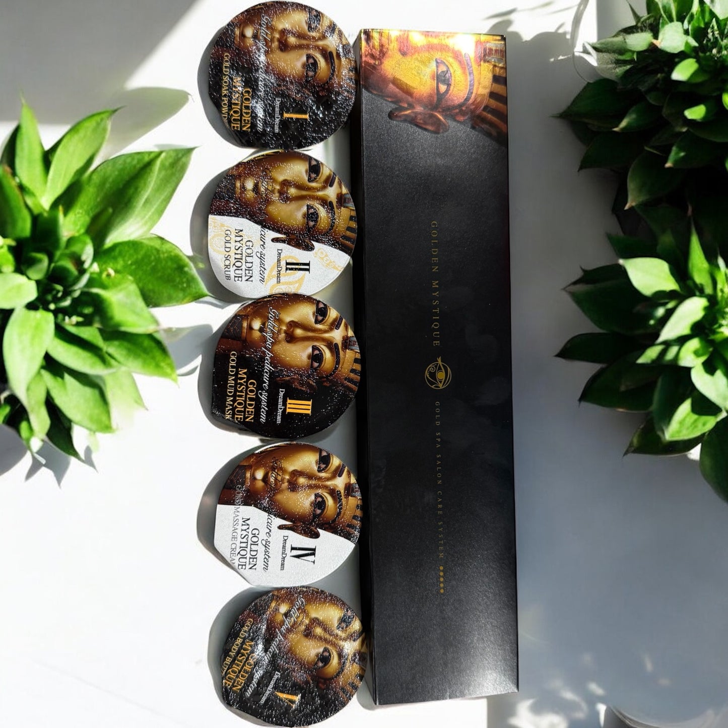 DreamDream Pedicure 5 in 1 Kit - Golden Mystique - 100 boxes/case