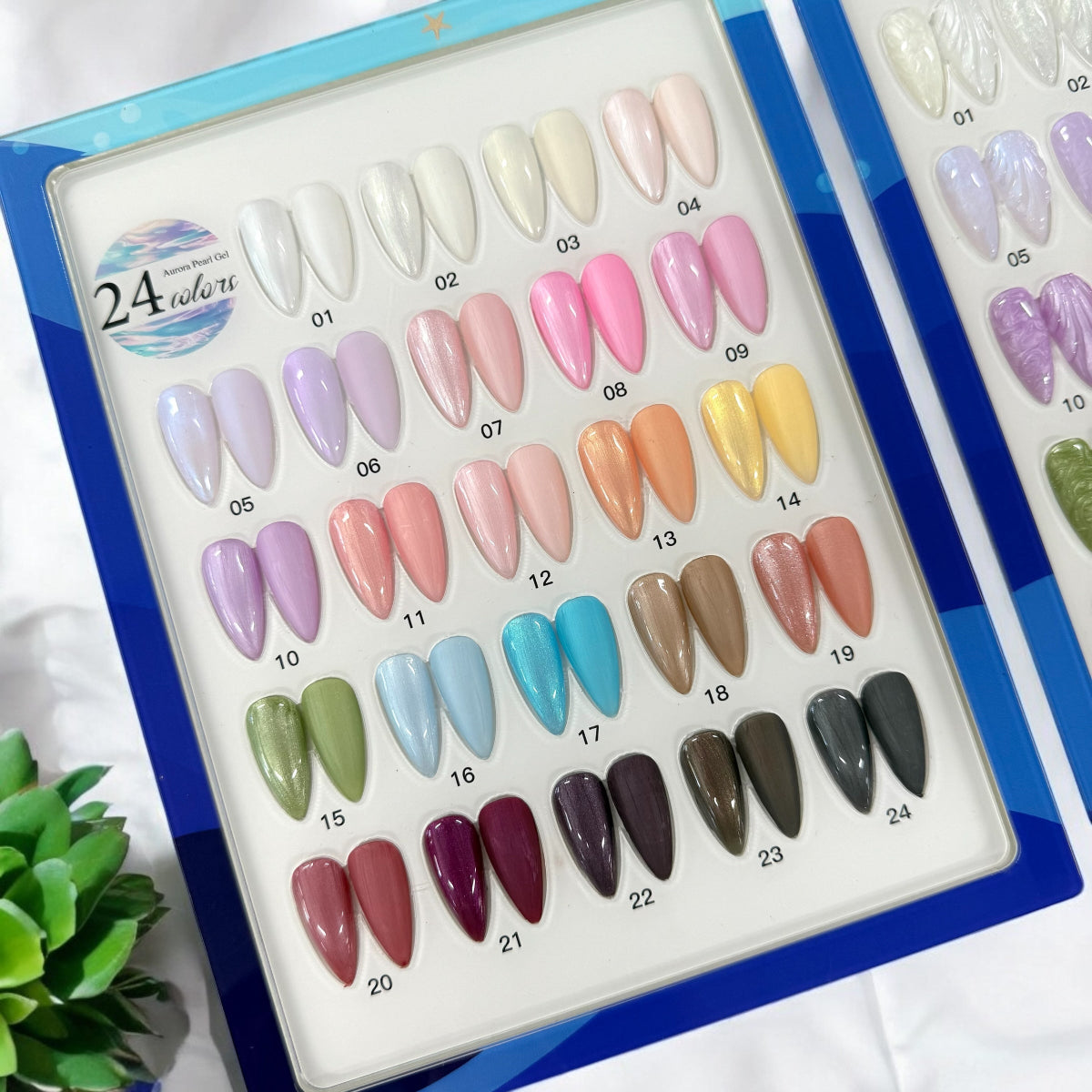 Nail Gel Set – Mermaid Effect, Professional Salon Quality