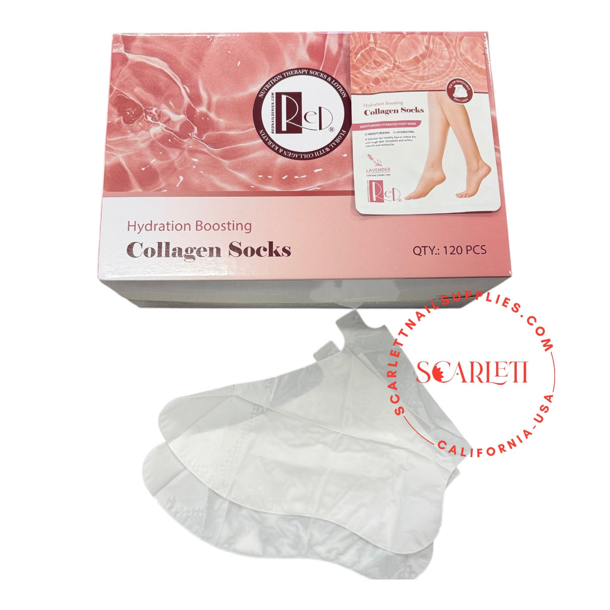 collagen lotion socks