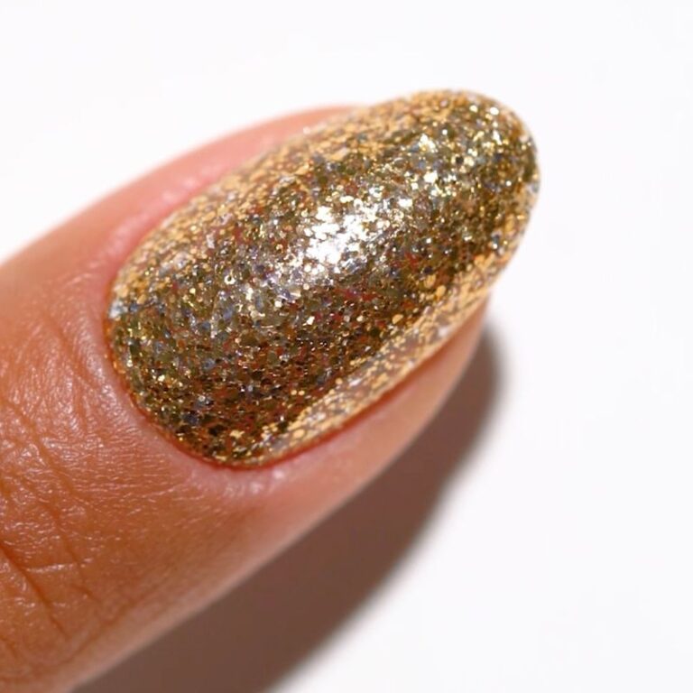 DND Polish Duo Super Glitter - Golden Aura 911