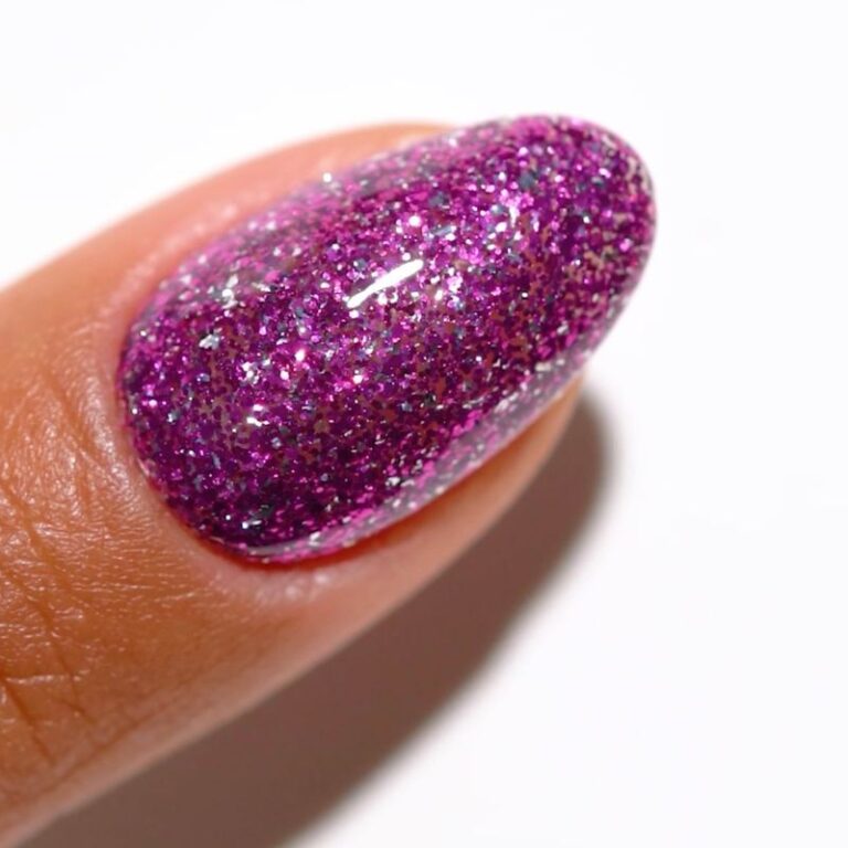 DND Polish Duo Super Glitter - Magenta Aura 920