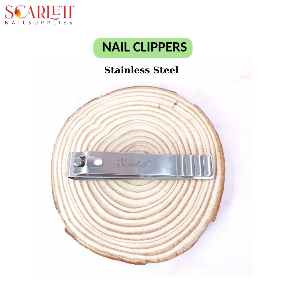 Finger & Toe Nail Clippers for Thick Nails. Home use or Nail Salon Use for Professional Manicure & Pedicure cutting Finger Nails, Toenail and acrylic nails easily by flat head.