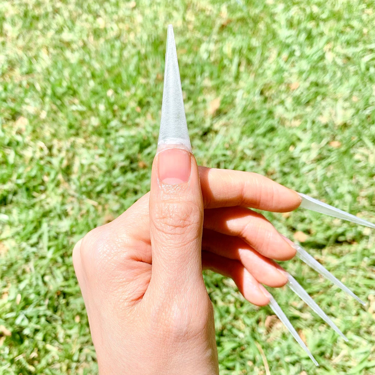 XXL Sharp Stiletto non C-curve straight tips