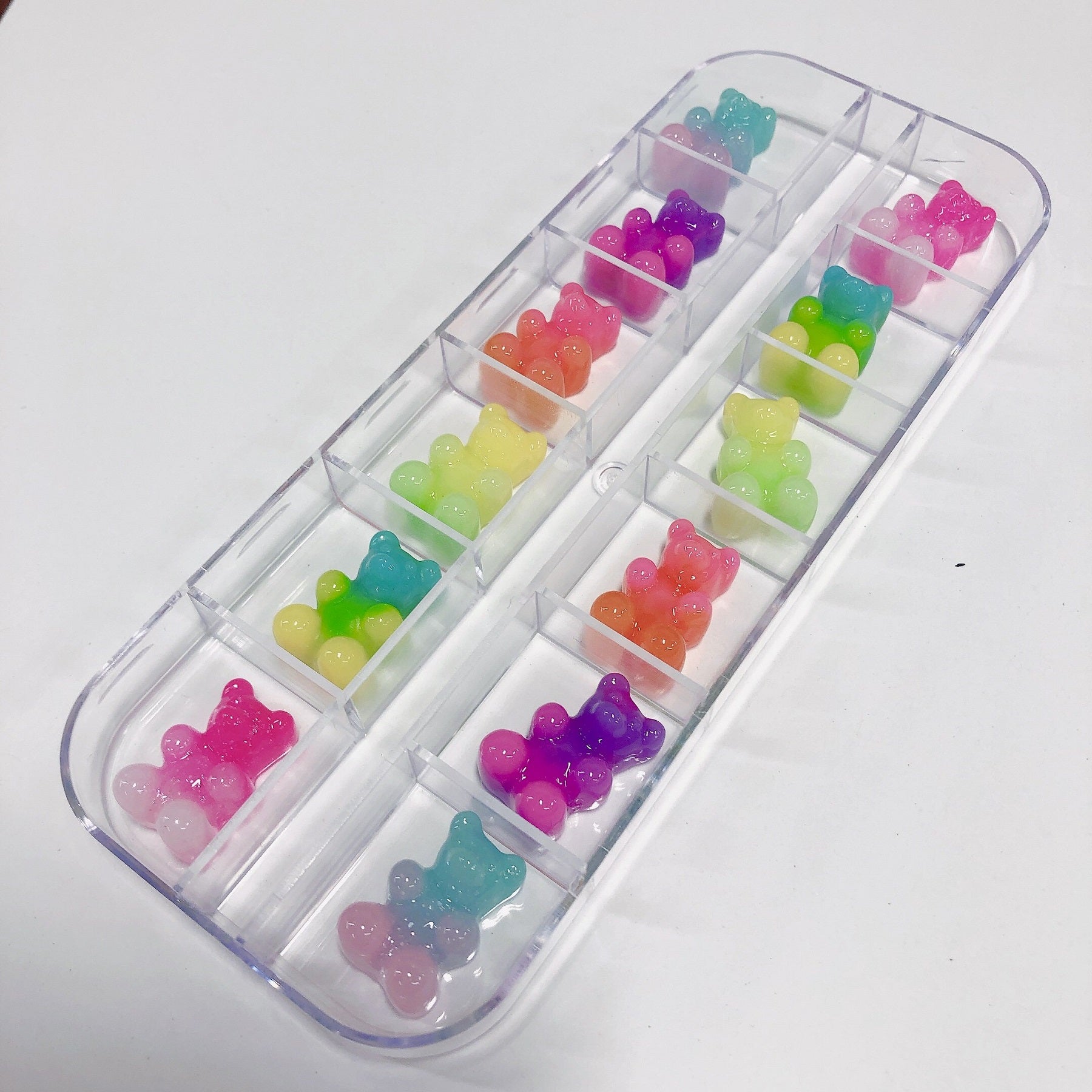 Kawaii Charms - 3D Gummy Bear for Nail Decoration