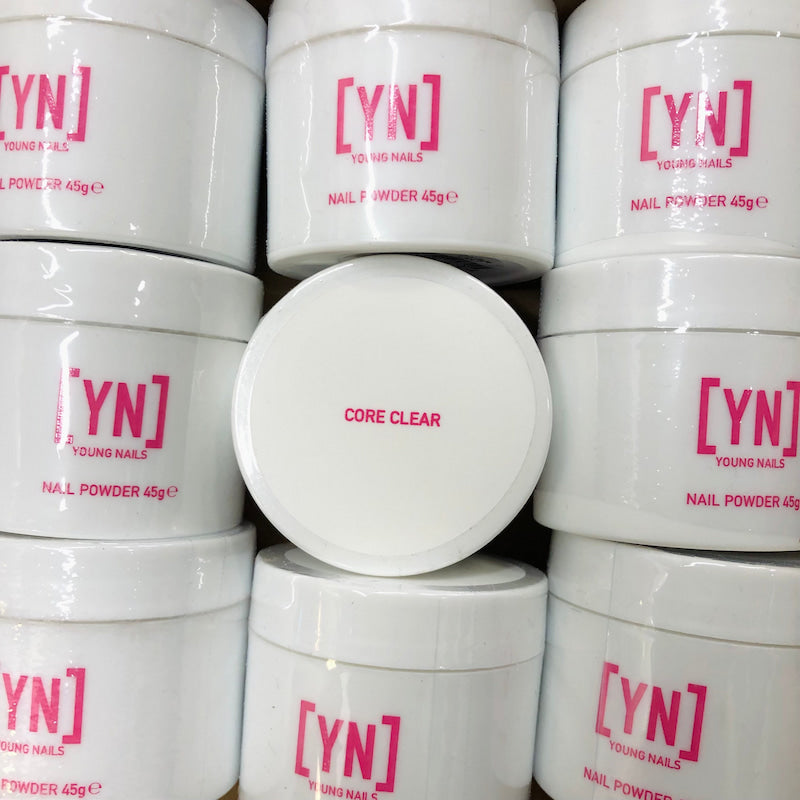 Young Nails Core Clear Acrylic outlet Nail Powder