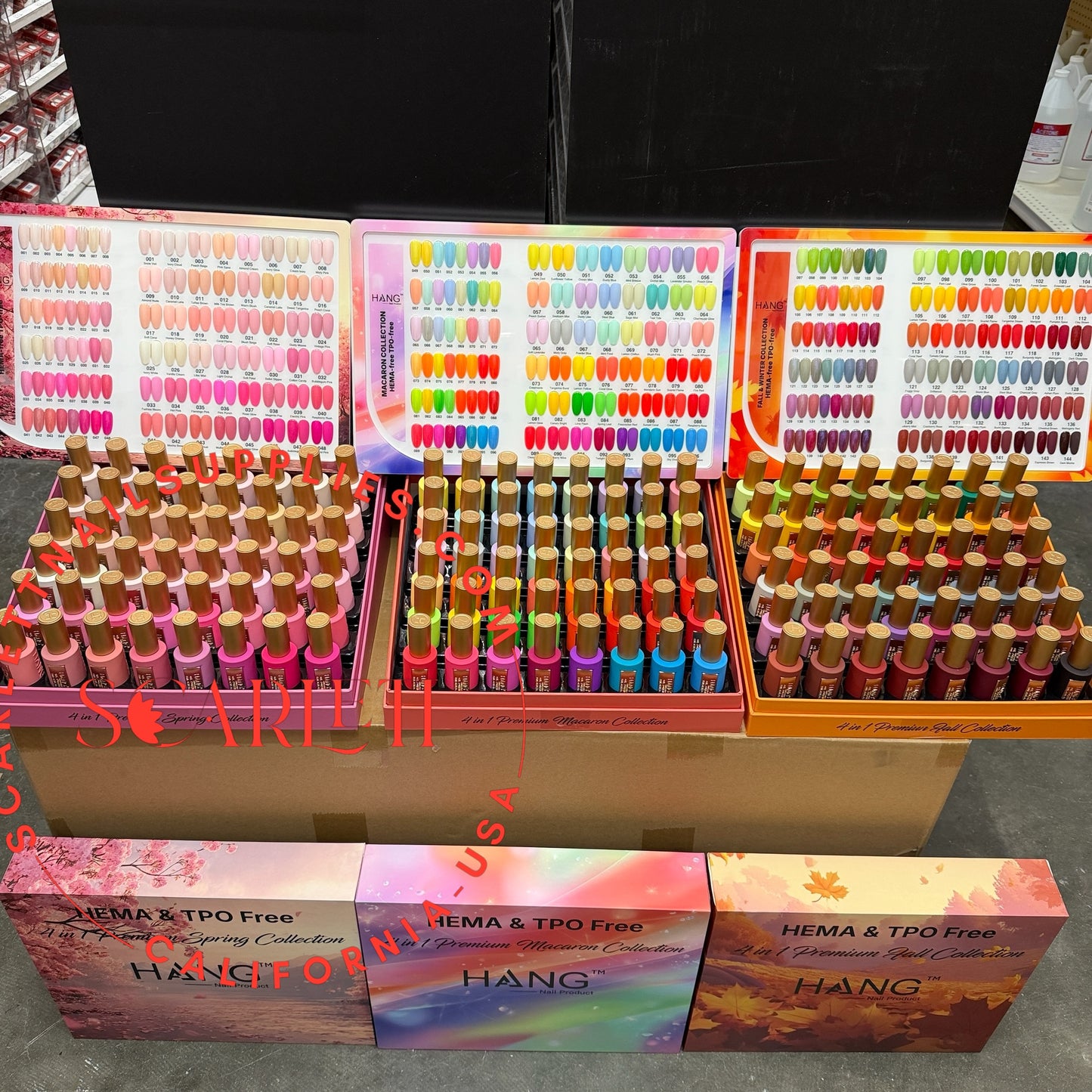 Set 48 Colors Gel Collection HANG Brand