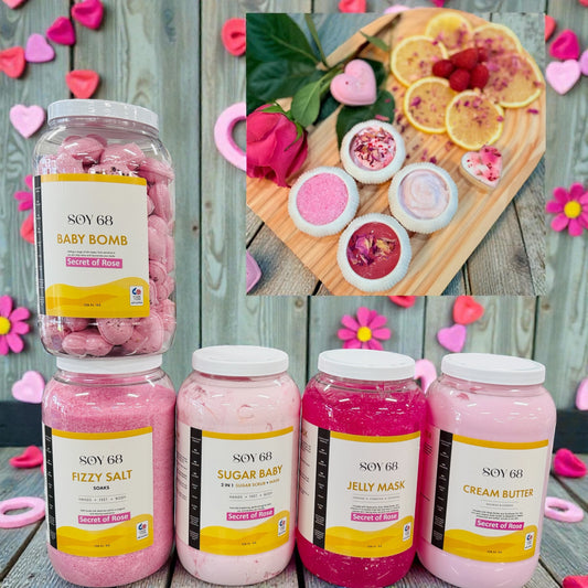 Mother Days / Valentine’s Secret of Rose Pedicure - Rose Pedicure + Free Flyer