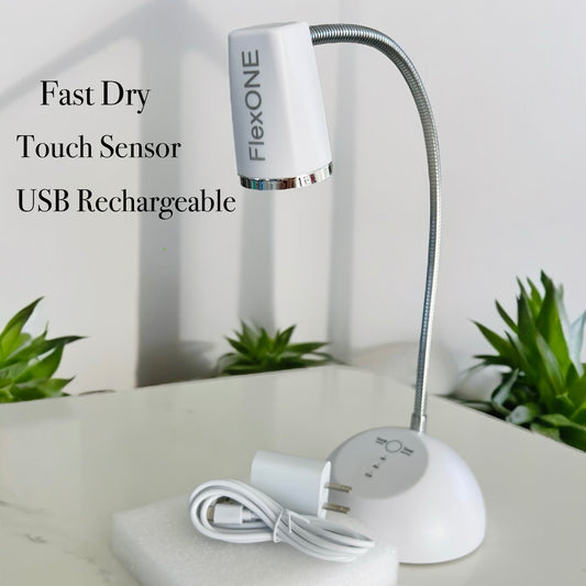 FlexONE Gel X UV Light - Gel X Touch and Rechargeable Lamp