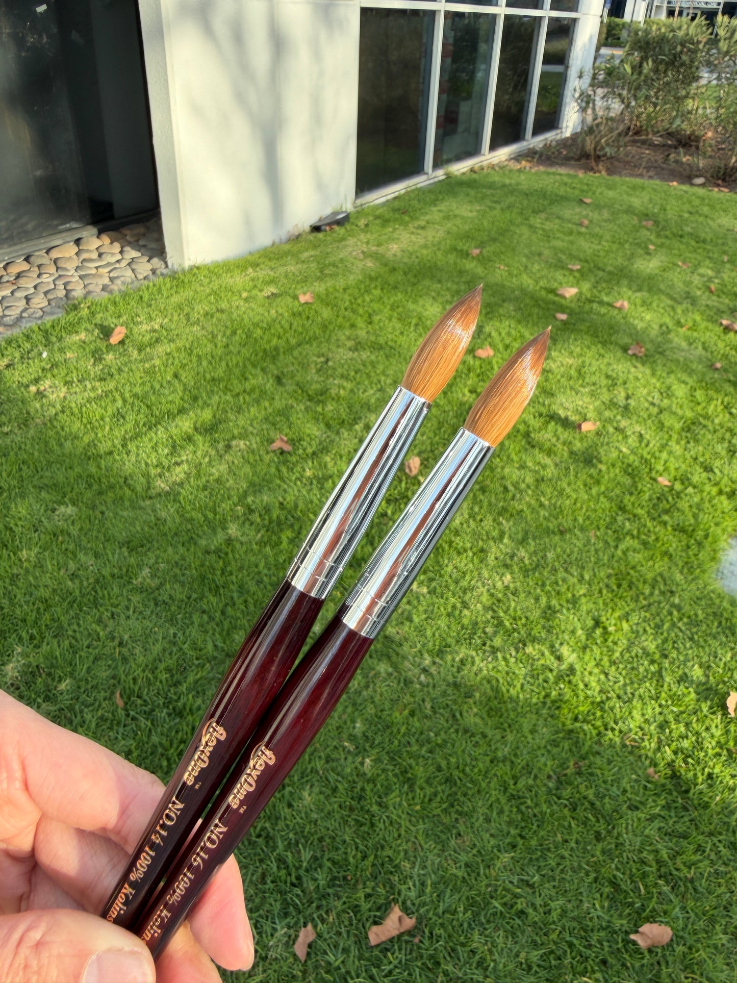 FlexOne Acrylic Brush - Premium 100% Kolinsky Brushes - 1 pcs