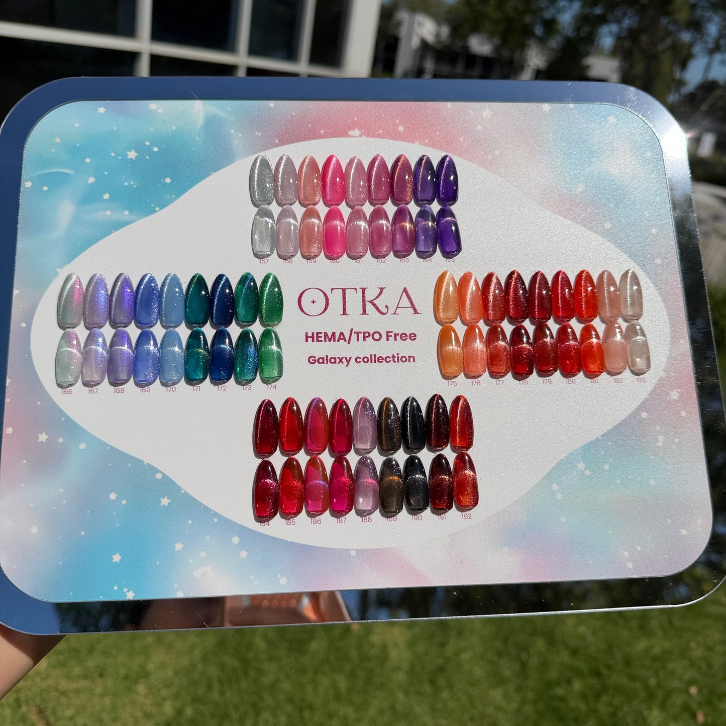 OTKA Galaxy 36 colors + free Water Drop Top Coat and Magnet