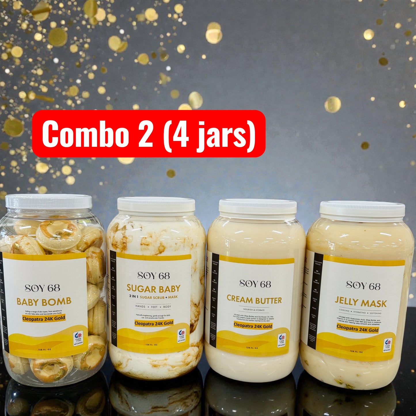 Cleopatra 24K GOLD Pedicure  - Golden Pedicure set