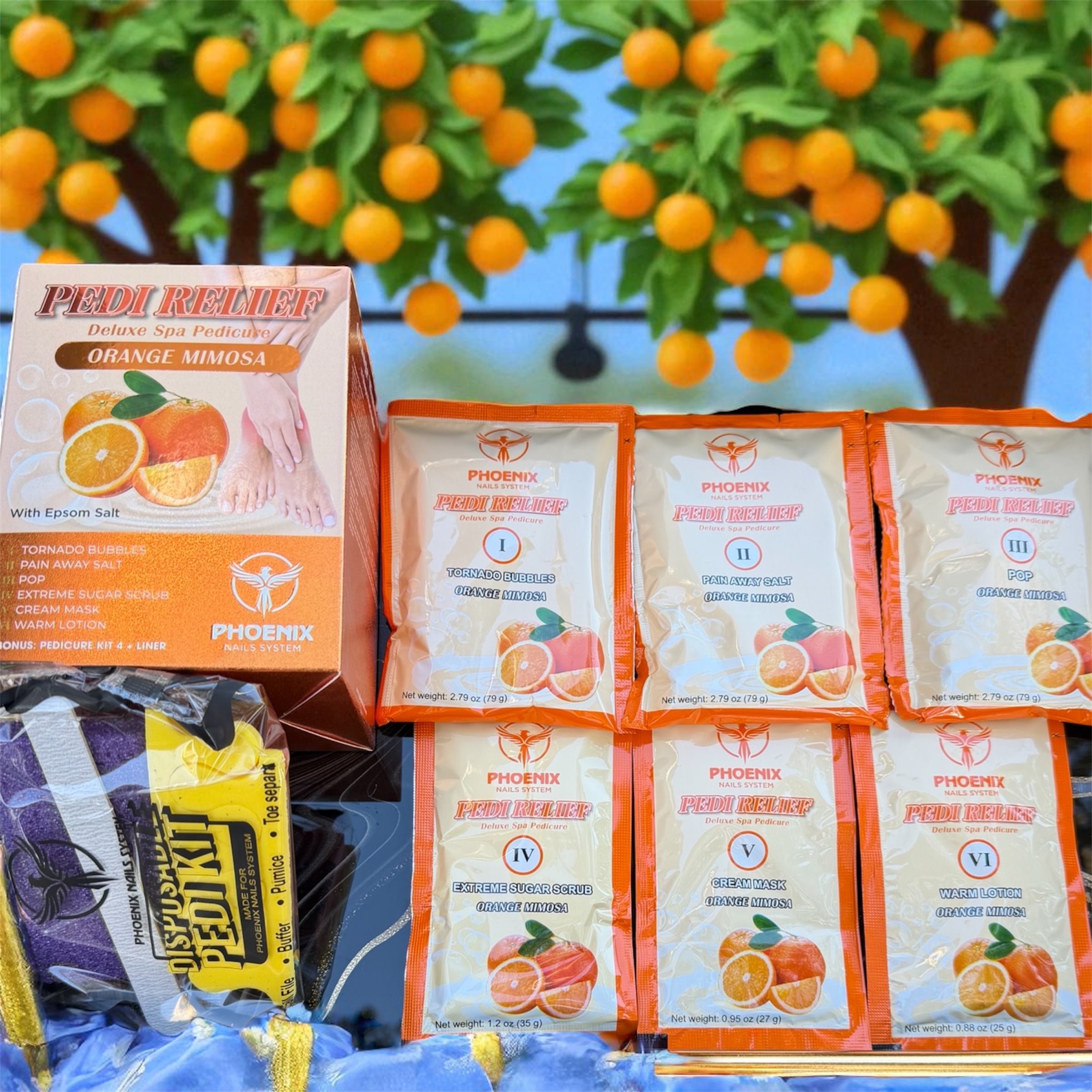 Free Shipping] Pain Away PEDI RELIEF Pedicure Super Deluxe 11