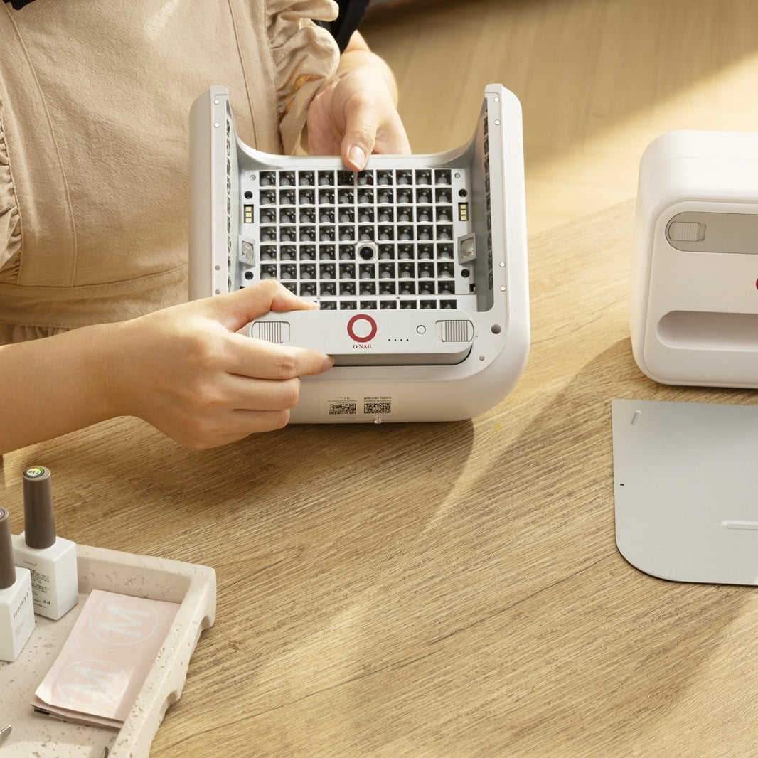 ONAIL AI Nail Lamp - Smart, Fast & Skin‑Friendly - White Color