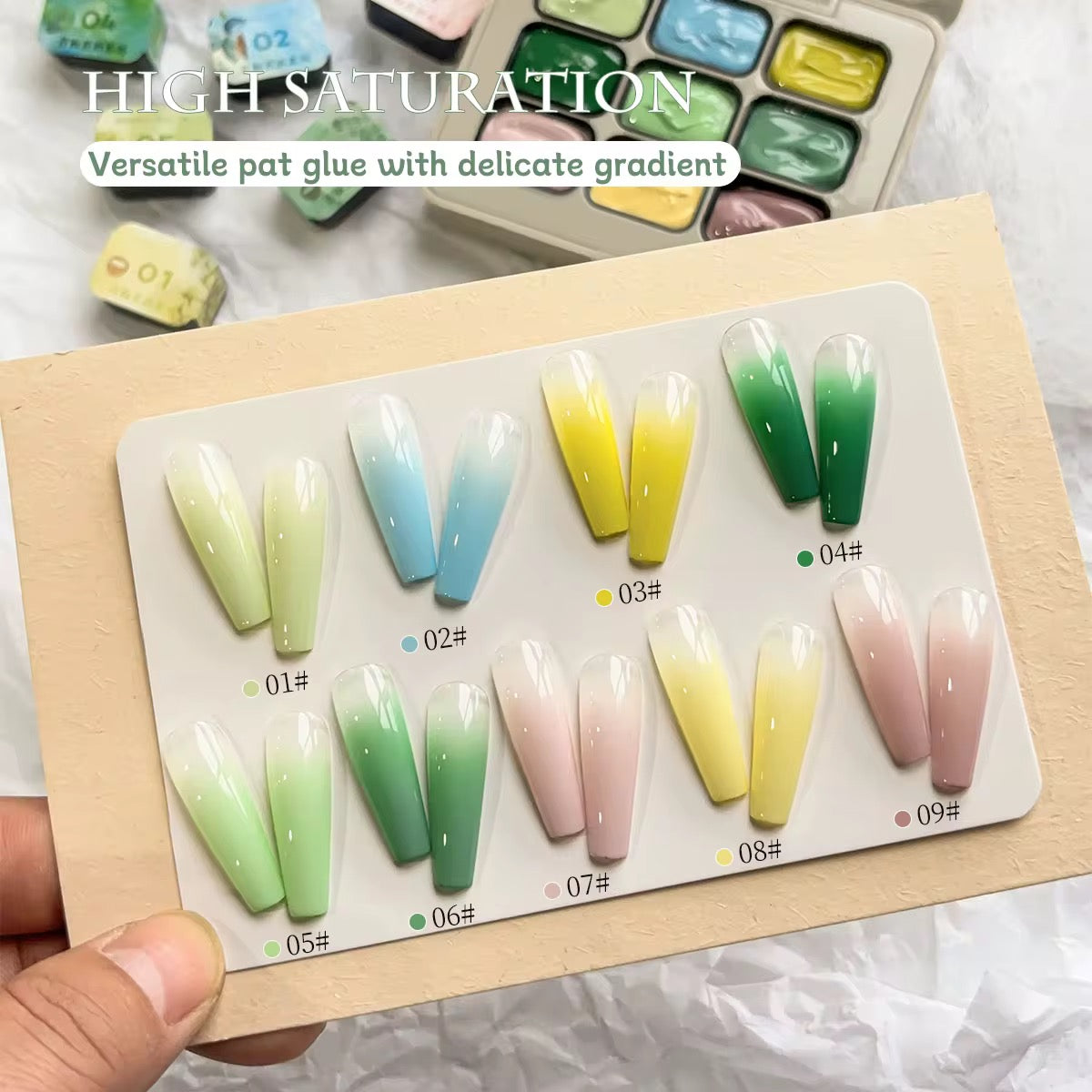 FlexOne Pat Pat Thick Ombre Gel – Thick Painting Gel
