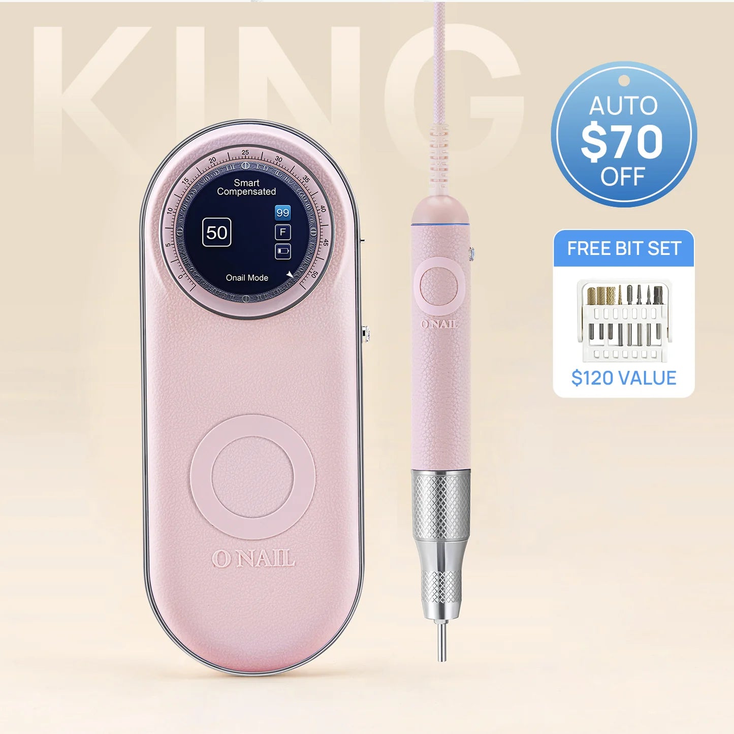 New 2026 - ONail Nail Drill Pro Max - 1 Handpiece