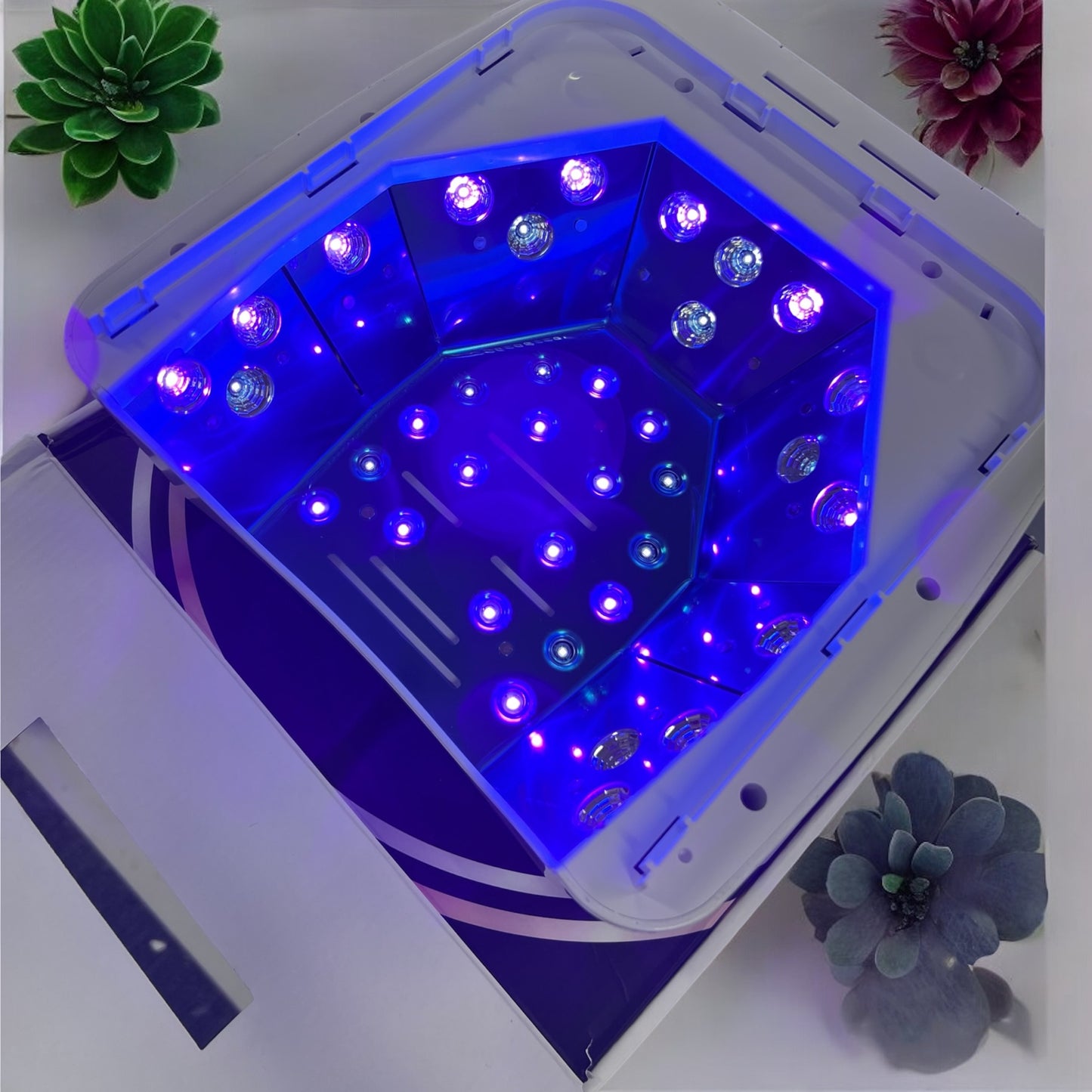 FlexONE UV Led Nail Lamp for Gel Builder Gel Poly Hybrid Gel