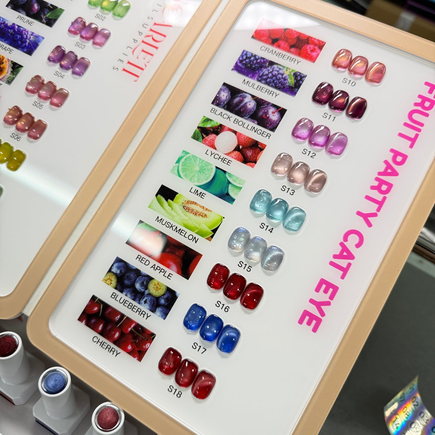Fruit Party 18 Colors Sheer Moonlight Cat Eye Collection