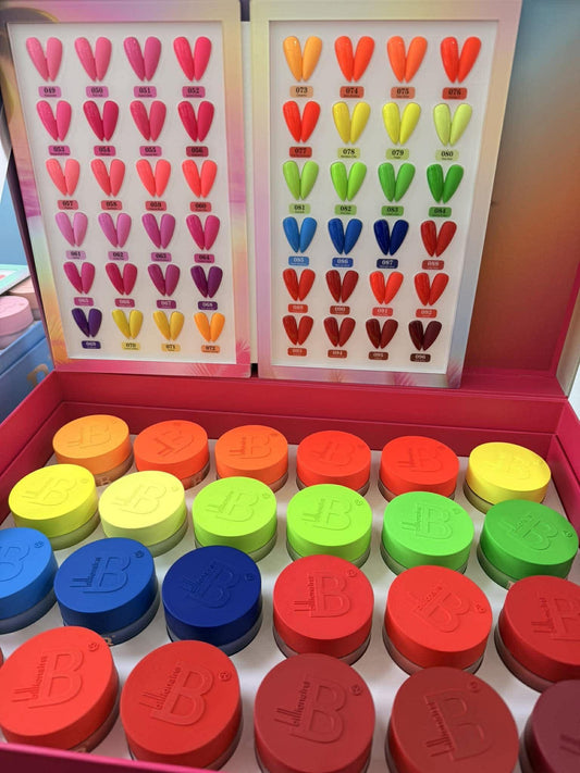 Set 48 Colors Summer Collection Acrylic Dip Powder 4-in-1 Billionaire Imperial