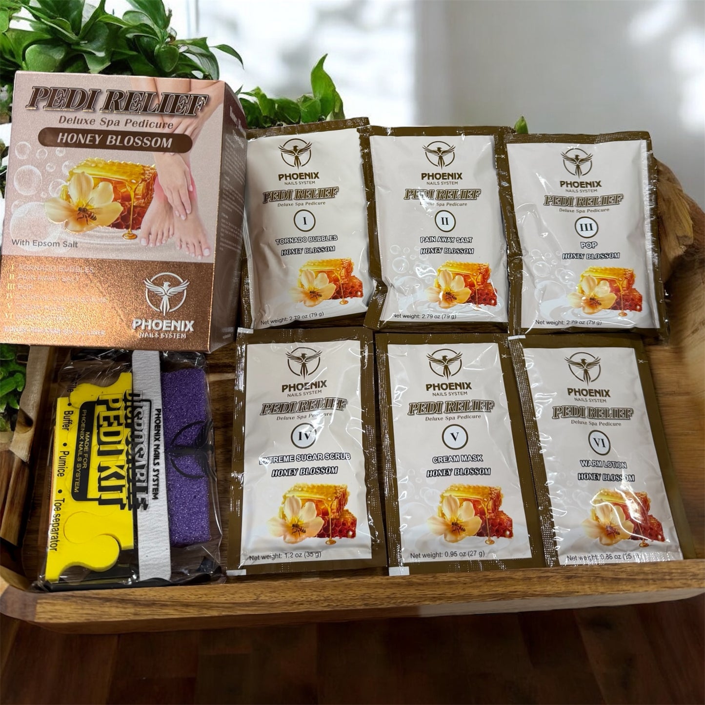 BLACKFRIDAY - Pain Away PEDI RELIEF Pedicure Super Deluxe 36 Packs/ Case