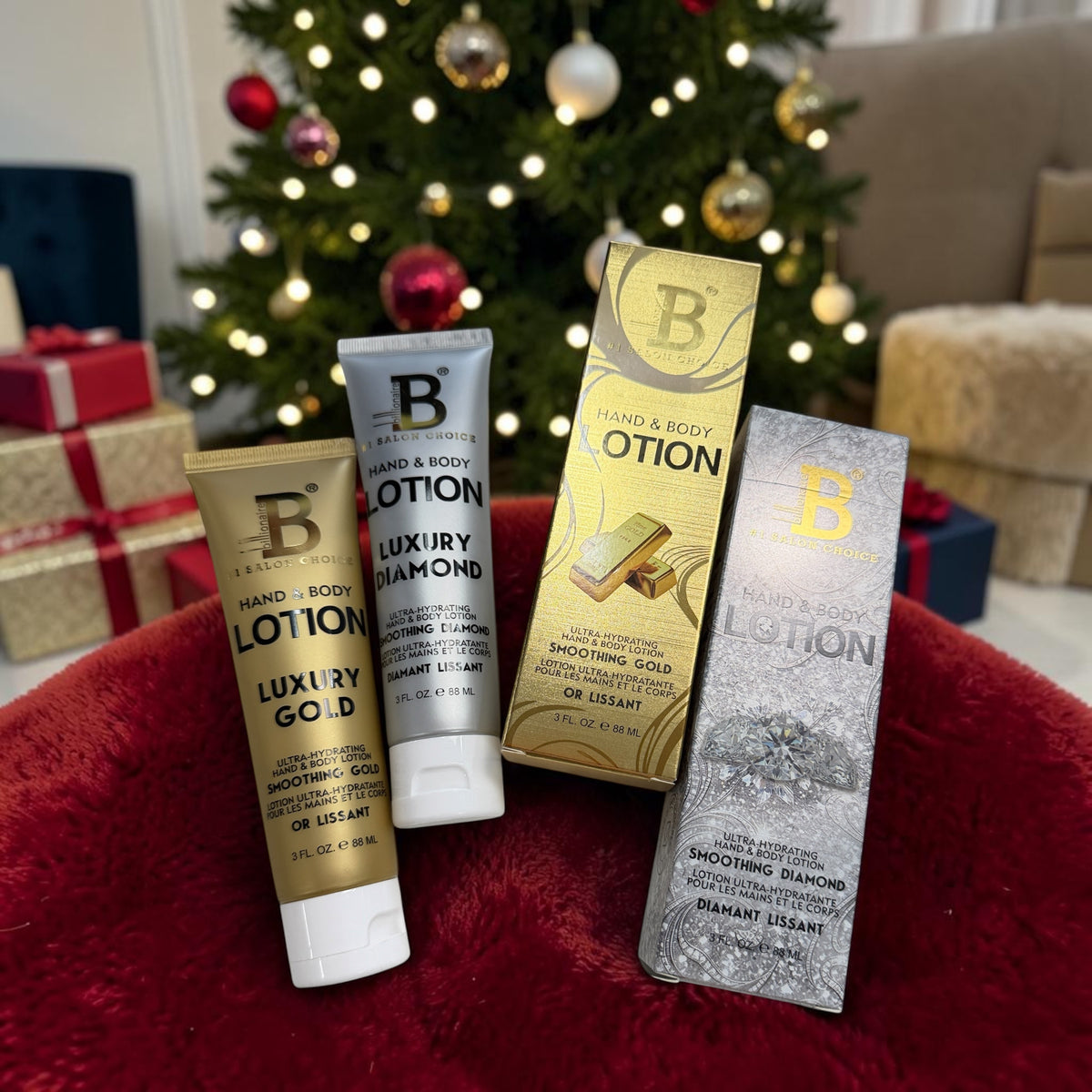 Billionaire Hand & Body Spa Cream Lotion 3oz | Nourishing Moisturizing Spa Cream