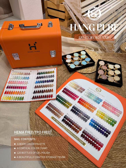 New set 120 Color Gel 18ml - HANG NAIL PRODUCT