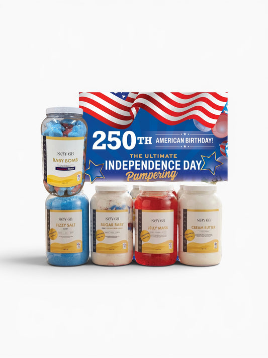 [Pre-Order] Set Pedicure Deluxe 5 Steps theme July 4th