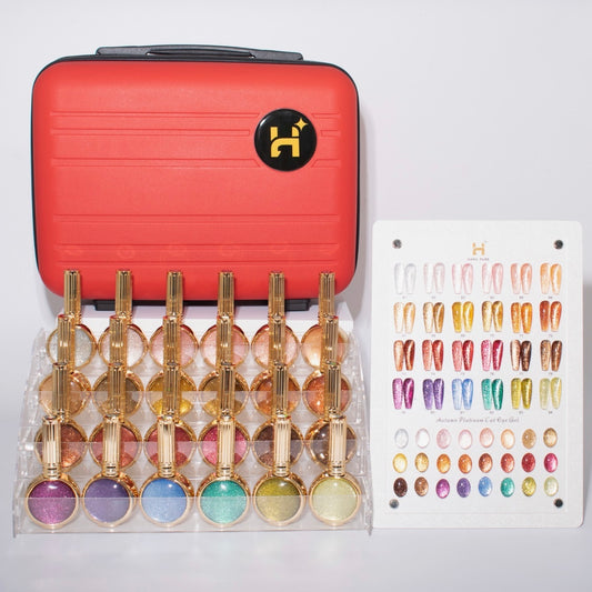 AUTUMN PLATINUM Cat Eye Gel – 18 Colors | HANG PURE USA