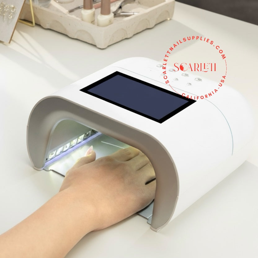 Smart AI Nail Lamp safe for customer skin