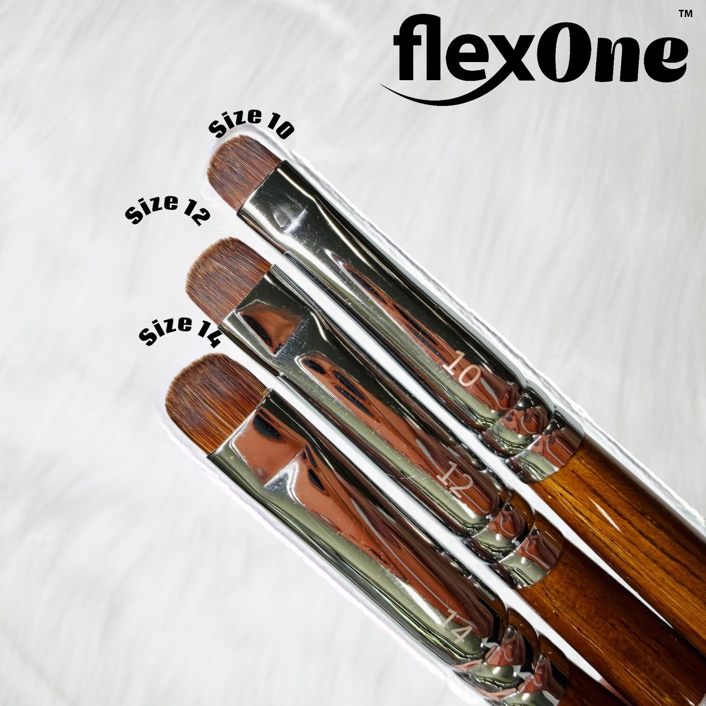 Premium Flexone French Brush - Kolinsky French brush - 1pcs