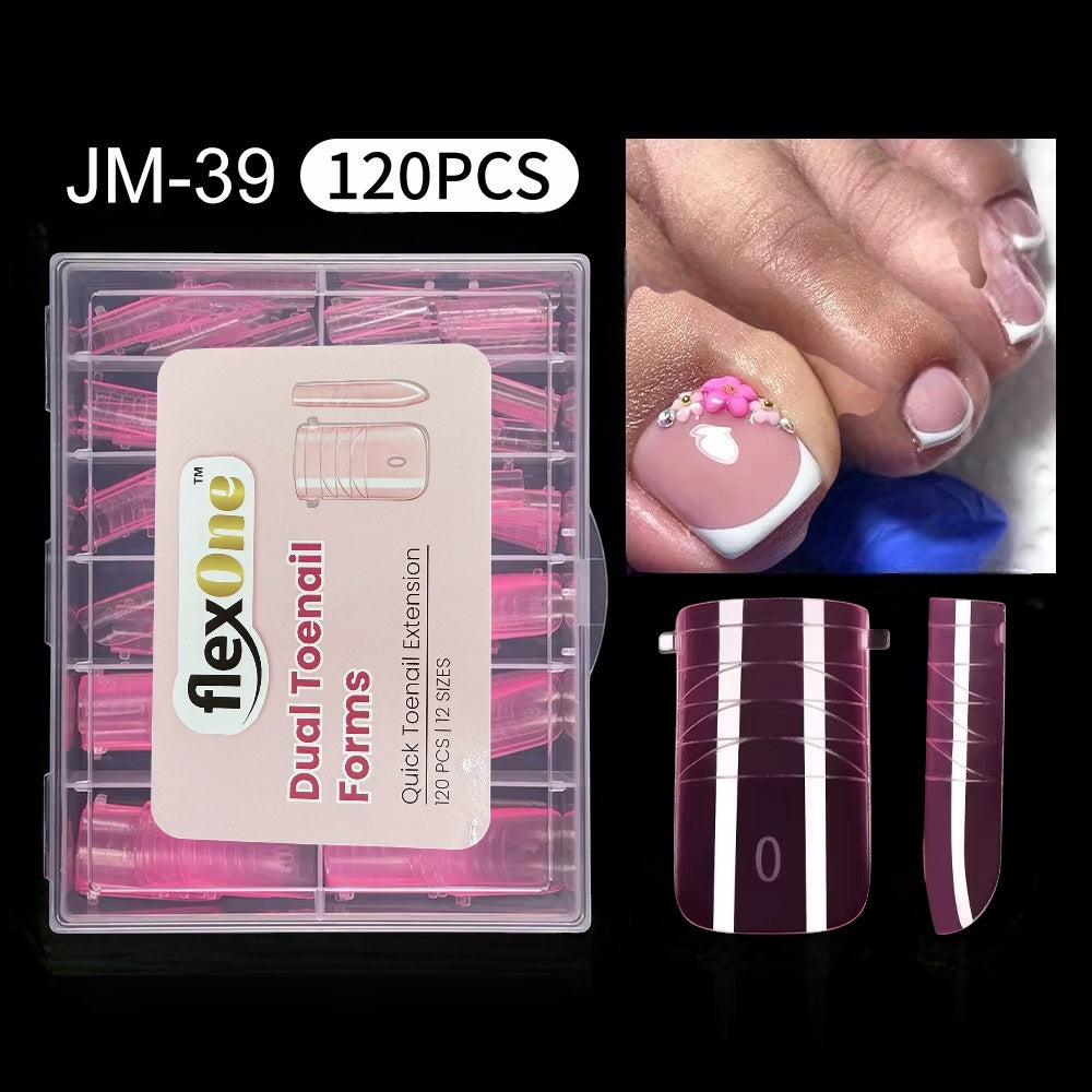 Sandwich Dual Forms Nails Tips 120pcs/ box