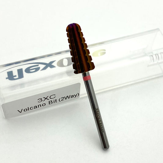 3/32" Volcano 2 Ways Nail Drill Bit - 3X Coarse