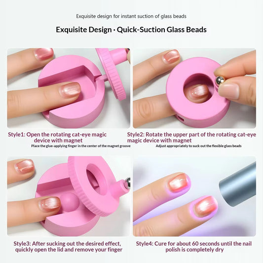 New Rotating Cat eyeMagnet - 360 degree Magnet - Round Magnet