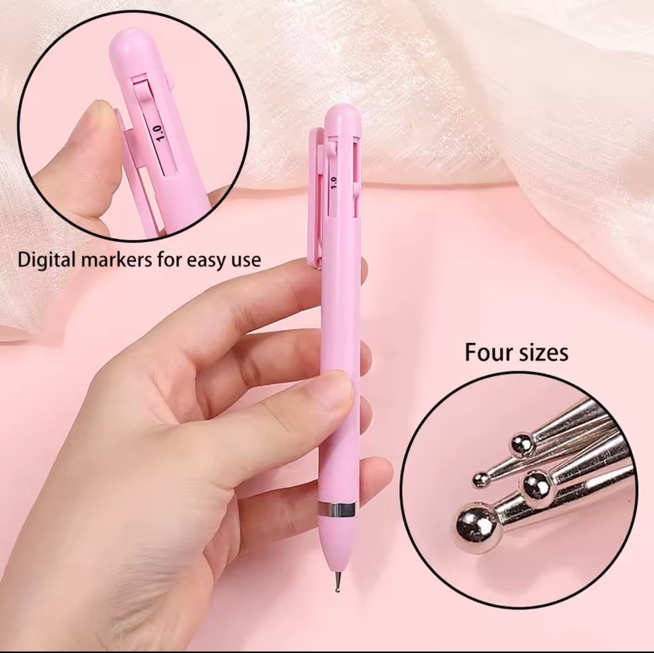 4in1 Dotting Pen for Flower and Design Nail art