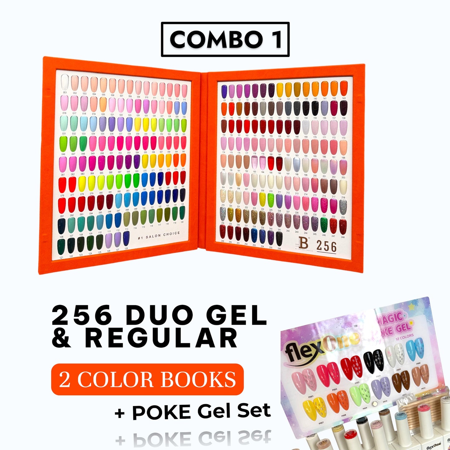 [GIFT-LIMITED] Billionaire Imperial – 256 Duo Colors (Gel & Regular) + 01 FREE GEL SET
