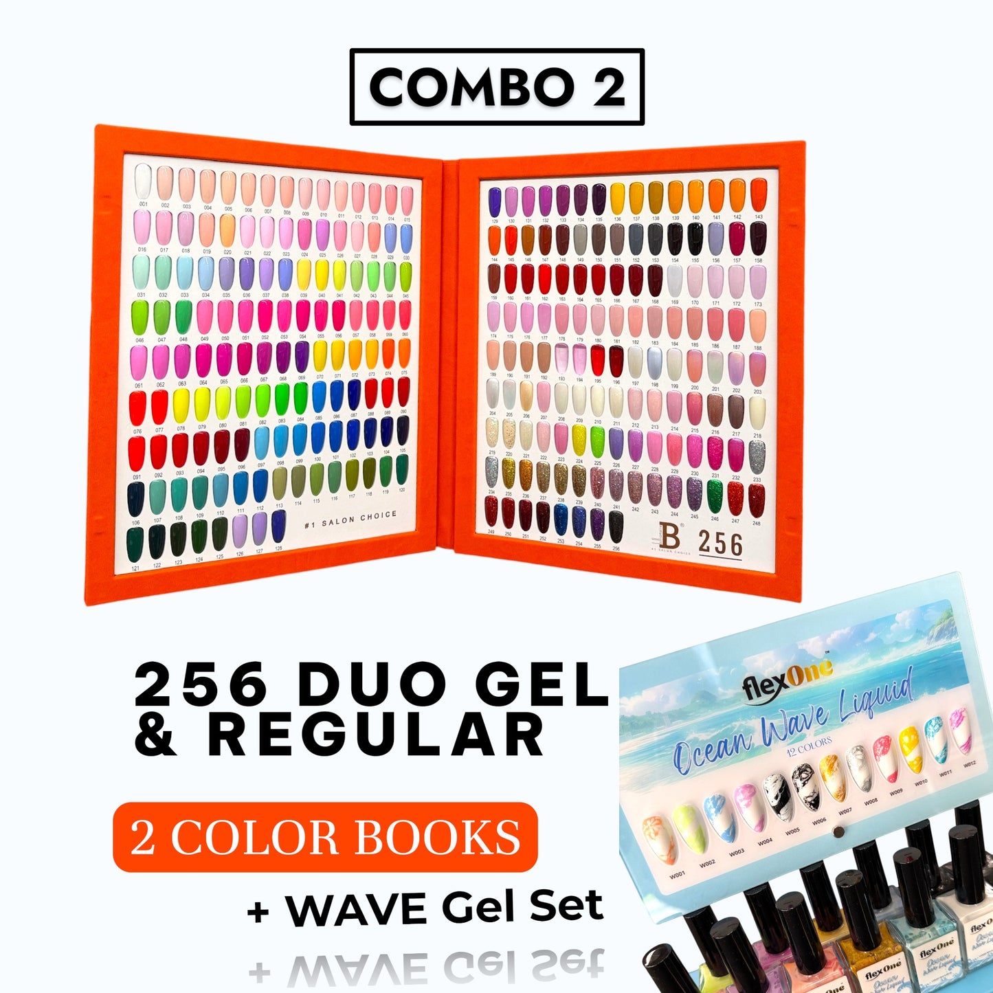[GIFT-LIMITED] Billionaire Imperial – 256 Duo Colors (Gel & Regular) + 01 FREE GEL SET