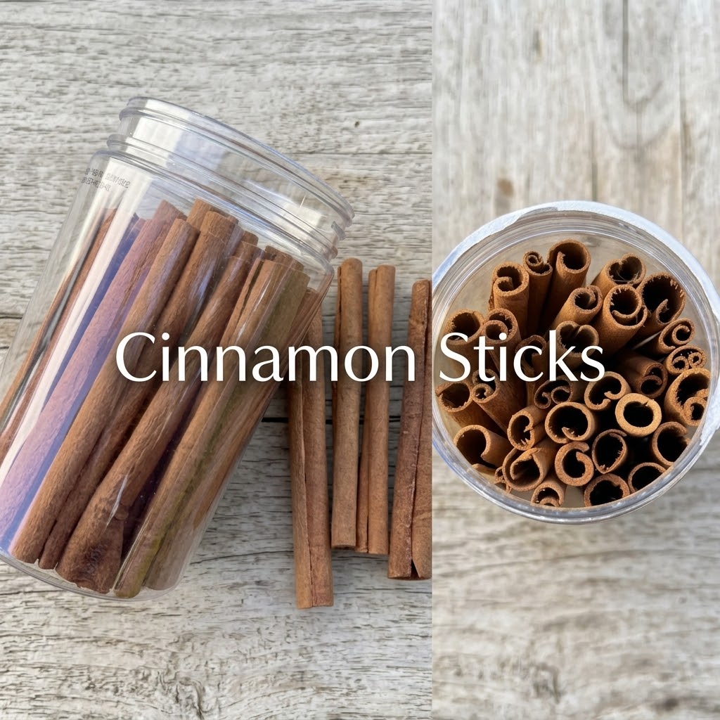 Cinnamon Sticks for Pedicure Decorations