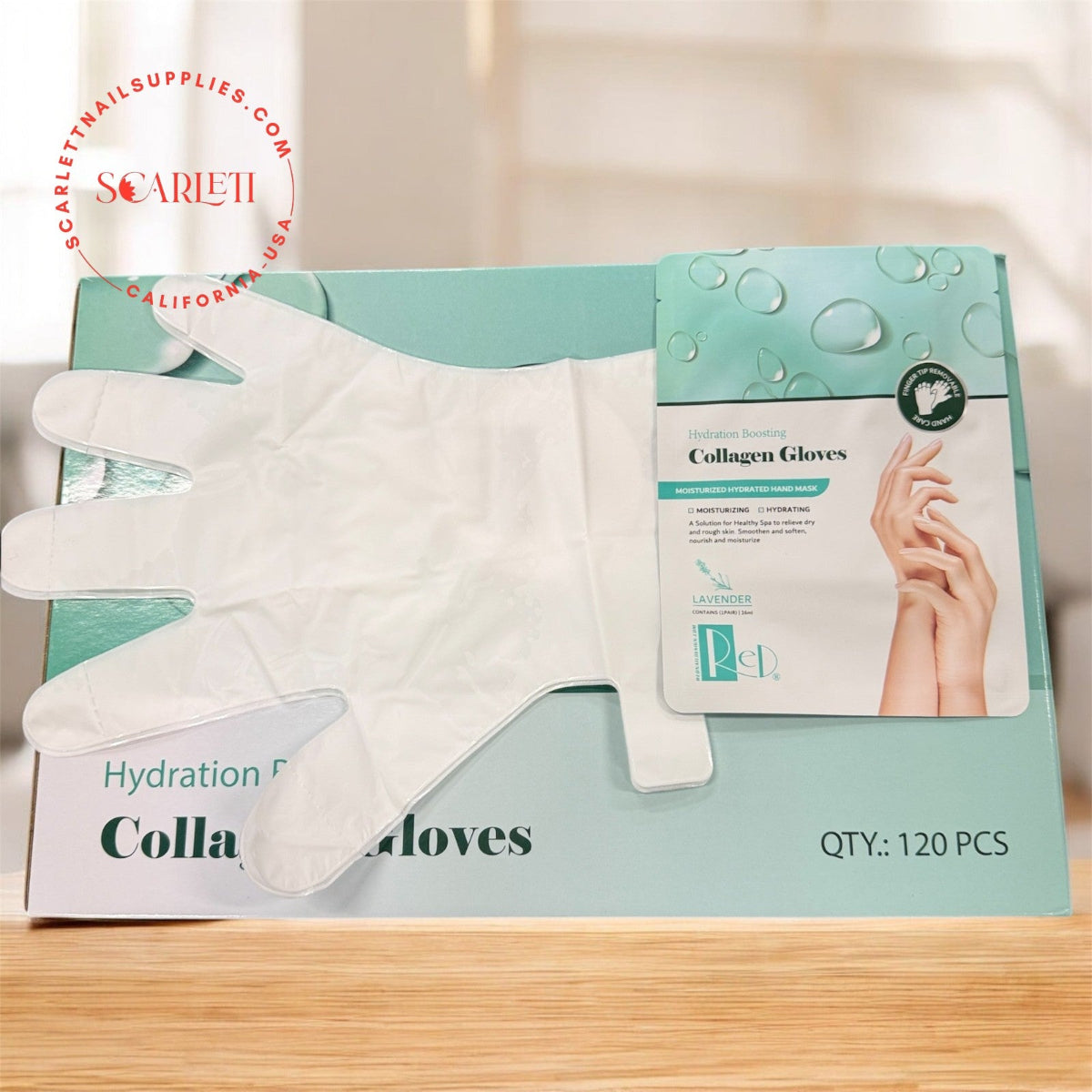 collagen lotion gloves hydration boosting