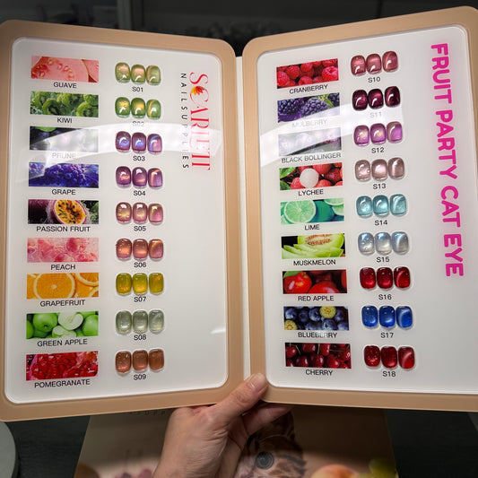 Fruit Party 18 Colors Sheer Moonlight Cat Eye Collection