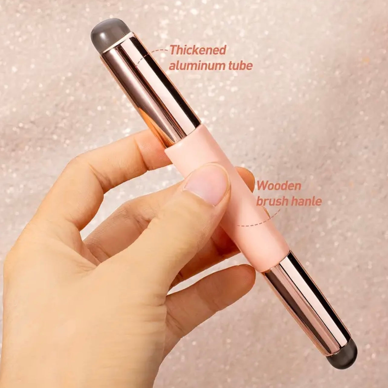 Double side Silicone Ombre Nail Brush