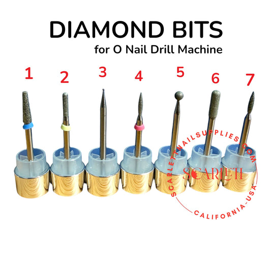 DIAMOND BITS FOR O NAIL DRILL MACHINE