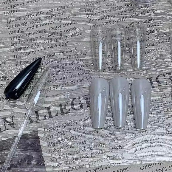 NEW 2026 - EXTREME Clear Chrome Powder Nail Art - FlexOne Brand